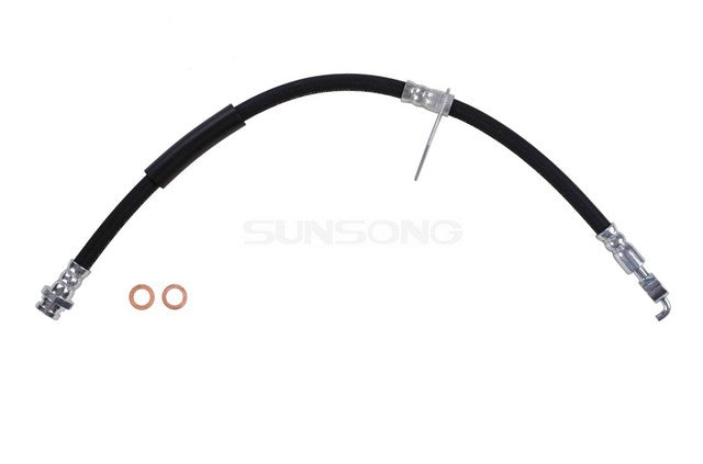 Sunsong Brake Hydraulic Hose P/N:2205973 Fits: Ford Fusion 17-13, Ford Ssv Plug-in Hybrid 20-19, Lincoln Mkz 20-13 - Image 1