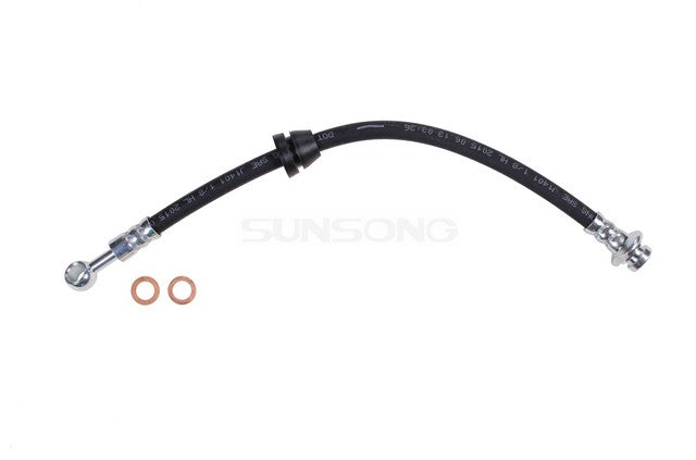 Sunsong Brake Hydraulic Hose P/N:2205977 Fits: Chevrolet Beat 2018, Chevrolet Spark 15-11, Chevrolet Spark Classic 17-16, Chevrolet Spark Ev 16-14 - Image 1