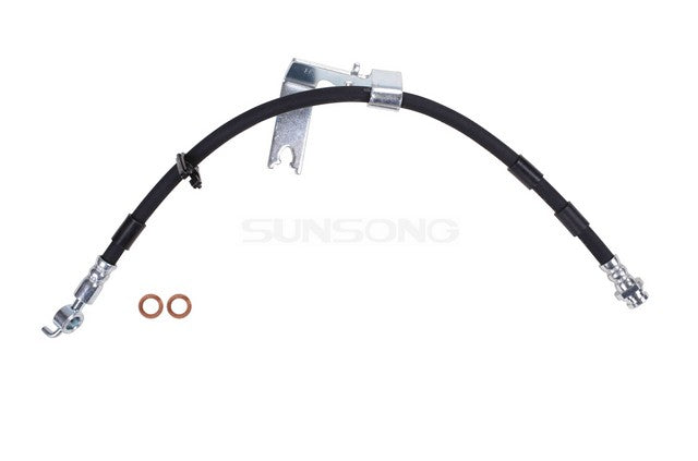 Sunsong Brake Hydraulic Hose P/N:2206135 Fits: Ford Fusion 20-13, Ford Police Responder Hybrid 20-19, Ford Ssv Plug-in Hybrid 20-19, Lincoln Mkz 20-13 - Image 1
