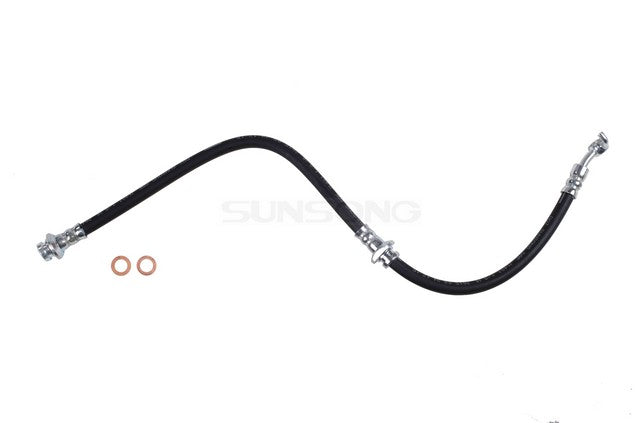 Sunsong Brake Hydraulic Hose P/N:2206166 Fits: Nissan March 20-12, Nissan Micra 19-18, Nissan Note 19-14, Nissan Versa 19-12, Nissan Versa Note 19-14 - Image 1