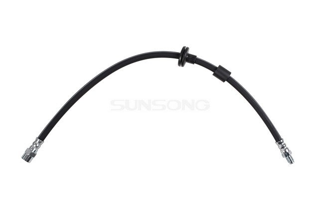 Sunsong Brake Hydraulic Hose P/N:2206247 Fits: Mercedes-benz 300sd, Mercedes-benz 300se, Mercedes-benz 400se, Mercedes-benz 400sel, Mercedes-benz 500sec, Mercedes-benz 500sel, Mercedes-benz 600sec, Mercedes-benz 600sel, Mercedes-benz S320 - Image 1