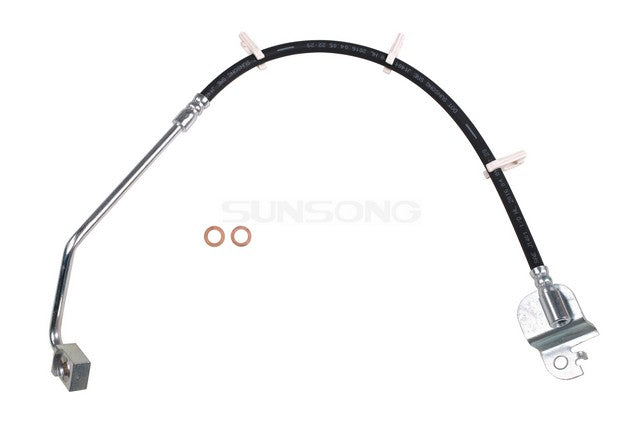 Sunsong Brake Hydraulic Hose P/N:2206278 Fits: Ford E-550 Econoline Super Duty 2002, Ford E-550 Super Duty 2003 - Image 1