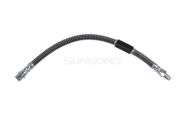 Sunsong Brake Hydraulic Hose P/N:2206309 Fits: Mercedes-benz C63 Amg 2012, Mercedes-benz Sl400 16-15, Mercedes-benz Sl450 19-17, Mercedes-benz Sl550 19-13, Mercedes-benz Sl63 Amg 19-13, Mercedes-benz Sl65 Amg 18-13 - Image 1