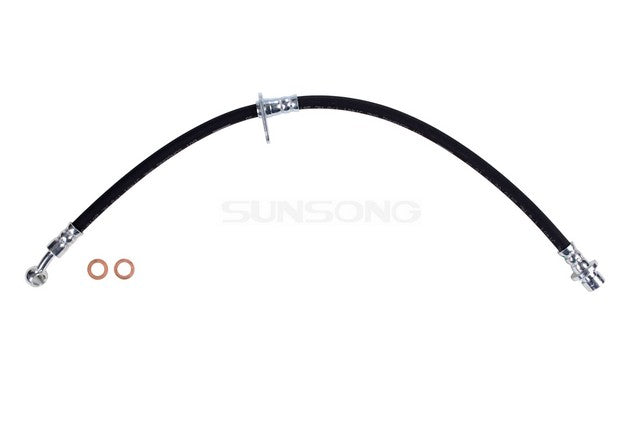 Sunsong Brake Hydraulic Hose P/N:2206312 Fits: Acura Mdx 20-14, Honda Passport 21-19, Honda Pilot 21-16, Honda Ridgeline 21-17 - Image 1