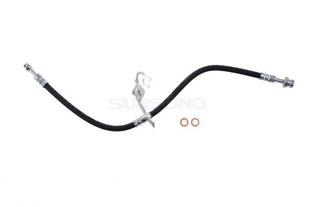 Sunsong Brake Hydraulic Hose P/N:2206366 Fits: Hyundai Santa Fe 18-13, Hyundai Santa Fe Sport 18-13, Hyundai Santa Fe Xl 2019 - Image 1