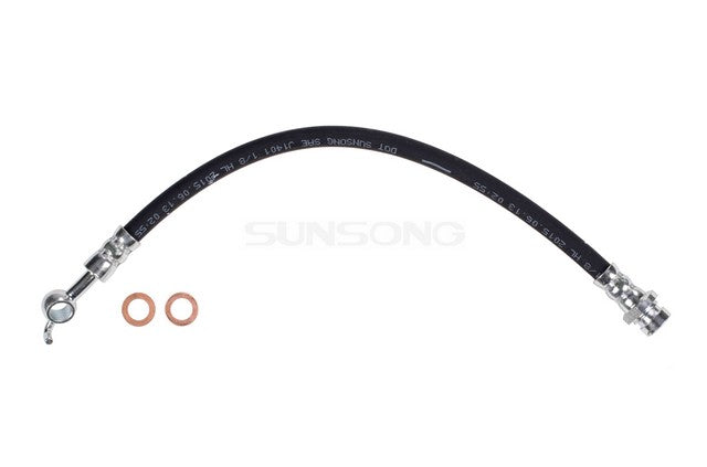 Sunsong Brake Hydraulic Hose P/N:2206452 Fits: Hyundai Santa Fe 18-13, Hyundai Santa Fe Sport 18-13, Hyundai Santa Fe Xl 2019, Kia Sorento 15-14 - Image 1