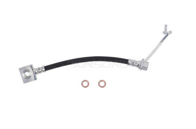 Sunsong Brake Hydraulic Hose P/N:2206602 Fits: Ford F-53 Motorhome Chassis 19-15, Ford F-59 Commercial Stripped Chassis 19-15 - Image 1