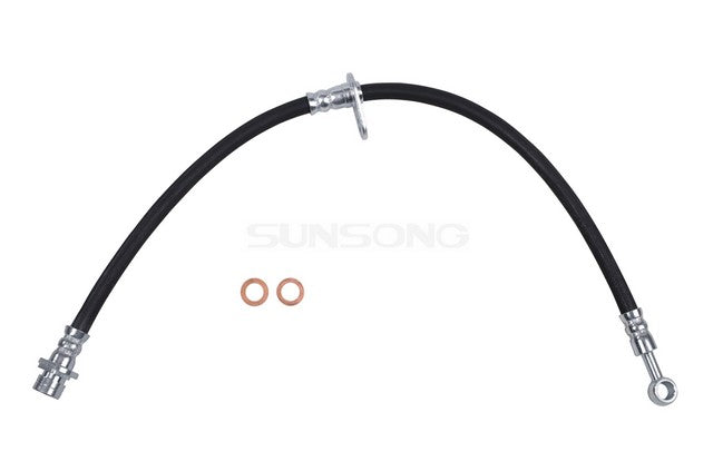 Sunsong Brake Hydraulic Hose P/N:2206636 Fits: Honda City 15-14, Honda Fit 20-15 - Image 1