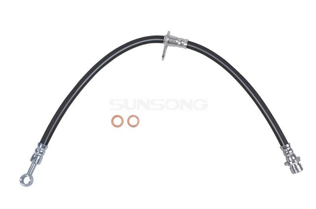 Sunsong Brake Hydraulic Hose P/N:2206637 Fits: Honda City 15-14, Honda Fit 20-15 - Image 1