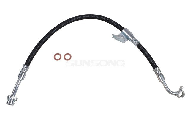 Sunsong Brake Hydraulic Hose P/N:2206642 Fits: Genesis G80 20-17, Genesis G90 19-17, Hyundai Genesis 16-15 - Image 1