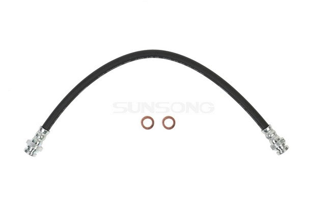 Sunsong Brake Hydraulic Hose P/N:2207180 Fits: Chevrolet W3500 Tiltmaster 99-98, Chevrolet W4500 Tiltmaster 99-98, GMC W3500 Forward 99-98, GMC W4500 Forward 99-98, Isuzu Npr 99-98, Isuzu Npr-hd 1999 - Image 1