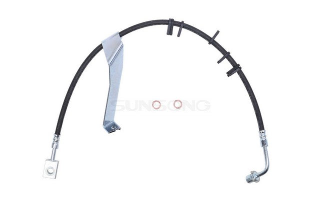 Sunsong Brake Hydraulic Hose P/N:2207370 Fits: Chevrolet C4500 Kodiak 09-08, Chevrolet C5500 Kodiak 09-03, GMC C4500 Topkick 09-08, GMC C5500 Topkick 09-03 - Image 1