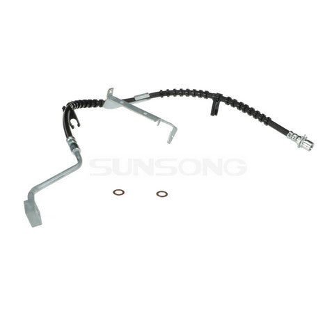 Sunsong Brake Hydraulic Hose P/N:2207740 Fits: Ford F-250 Super Duty 21-17, Ford F-350 Super Duty 21-17, Ford F-450 Super Duty 21-17, Ford F-550 Super Duty 21-17 - Image 1