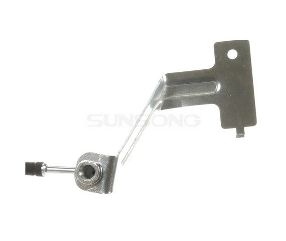 Sunsong Brake Hydraulic Hose P/N:2208098 Fits: Jaguar Super V8 09-06, Jaguar Vanden Plas 09-06, Jaguar Xj8 09-06, Jaguar Xjr 09-06, Jaguar Xk 09-07, Jaguar Xkr 09-06 - Image 2