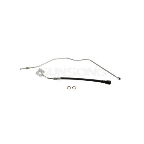 Sunsong Brake Hydraulic Hose P/N:2208142 Fits: Ford F-650 03-00, Ford F-750 03-00 - Image 1