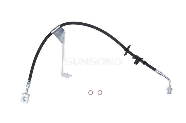 Sunsong Brake Hydraulic Hose P/N:2209018 Fits: Chevrolet C4500 Kodiak 09-03, Chevrolet C5500 Kodiak 09-03, GMC C4500 Topkick 09-03, GMC C5500 Topkick 09-03 - Image 1
