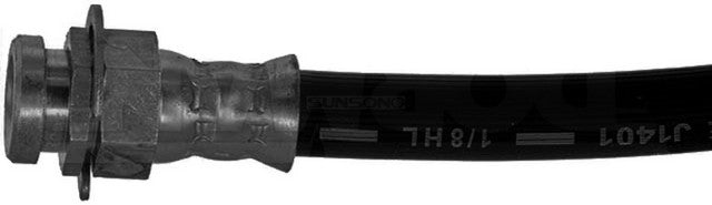Sunsong Brake Hydraulic Hose P/N:2209023 Fits: Dodge D100 1975, Dodge D100 Pickup 1974, Dodge D200 1975, Dodge D200 Pickup 1974, Dodge M300 1974, Dodge M350 1974, Dodge P200 Van 74-73, Dodge W100 1975, Dodge W100 Pickup 1974 - Image 2
