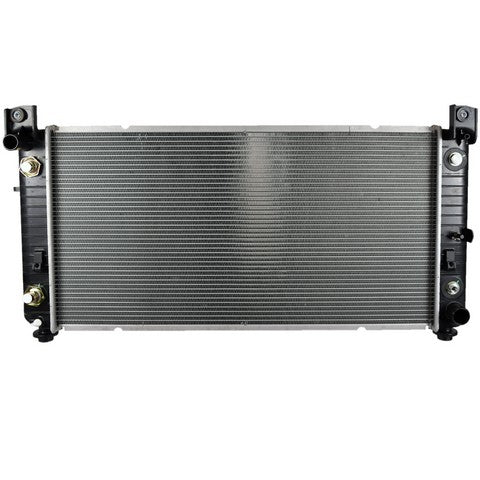 DENSO Auto Parts Radiator P/N:221-9011 Fits: Cadillac Escalade, Cadillac Escalade Esv, Cadillac Escalade Ext, Chevrolet Avalanche, Chevrolet Avalanche 1500, Chevrolet Silverado 1500, Chevrolet Silverado 1500 Classic, Chevrolet Silverado 2500 - Image 1