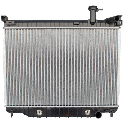 DENSO Auto Parts Radiator P/N:221-9116 Fits: Buick Rainier 07-04, Chevrolet Trailblazer 09-06, Chevrolet Trailblazer Ext 06-03, GMC Envoy 09-05, GMC Envoy Xl 06-03, GMC Envoy Xuv 05-04, Saab 9-7x 09-05 - Image 1