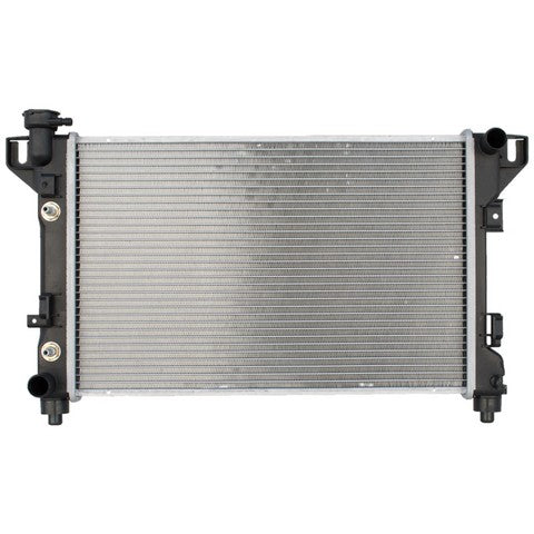 DENSO Auto Parts Radiator P/N:221-9122 Fits: Chrysler Lebaron 95-91, Dodge Daytona 93-91, Dodge Shadow 94-90, Dodge Spirit 95-91, Plymouth Acclaim 95-91, Plymouth Sundance 94-91 - Image 1