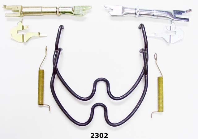Better Brake Parts Drum Brake Hardware Kit P/N:2302K Fits: Buick Century, Chevrolet Classic, Chevrolet Lumina, Chevrolet Lumina Apv, Chevrolet Malibu, Chevrolet Monte Carlo, Chevrolet Venture, Oldsmobile 88, Oldsmobile 98, Oldsmobile Alero - Image 1