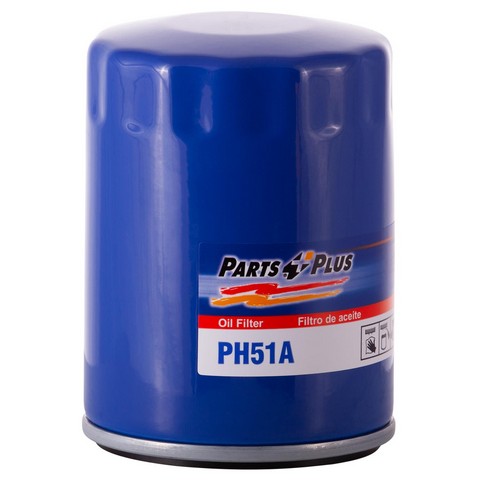 Parts Plus Engine Oil Filter P/N:PH51A Fits: Am General Hummer, Buick Century, Buick Commercial Chassis, Buick Electra, Buick Regal, Buick Roadmaster, Buick Skyhawk, Buick Skylark - Image 1
