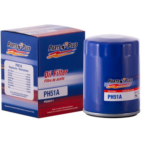 Parts Plus Engine Oil Filter P/N:PH51A Fits: Am General Hummer, Buick Century, Buick Commercial Chassis, Buick Electra, Buick Regal, Buick Roadmaster, Buick Skyhawk, Buick Skylark - Image 4