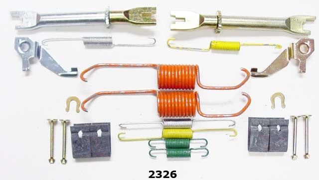 Better Brake Parts Drum Brake Hardware Kit P/N:2326K Fits: Honda Accord 07-90, Honda Civic 15-03, Honda Cr-v 01-97, Honda Fit 14-13 - Image 1