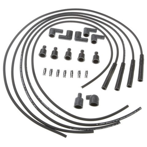Pro Series Wire Spark Plug Wire Set,Spark Plug Wire Set-Universal P/N:23401 Fits: Fiat 124 69-67, Fiat 850 73-67 - Image 1