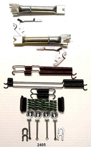 Better Brake Parts Drum Brake Hardware Kit P/N:2405K Fits: Pontiac Vibe 08-03, Toyota Matrix 08-03 - Image 1