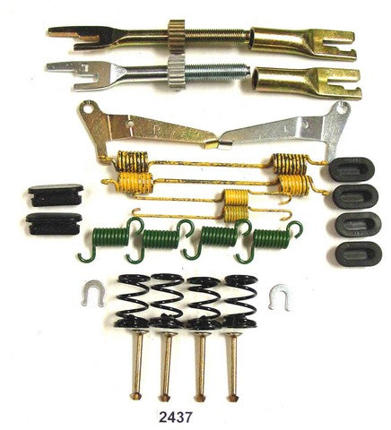 Better Brake Parts Drum Brake Hardware Kit P/N:2437K Fits: Chrysler Lebaron 95-89, Chrysler New Yorker 93-90, Dodge Dynasty 93-90, Dodge Intrepid 97-93, Dodge Spirit 95-90 - Image 1