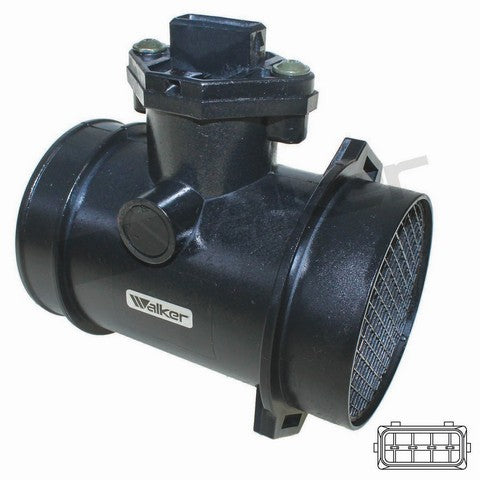 Walker Products Mass Air Flow Sensor P/N:245-1083 Fits: Volkswagen Corrado 1995, Volkswagen Eurovan 00-99, Volkswagen Eurovan 1997, Volkswagen Golf 98-95, Volkswagen Jetta 99-95, Volkswagen Passat 97-95 - Image 1