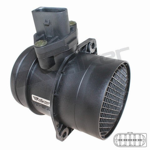 Walker Products Mass Air Flow Sensor P/N:245-1096 Fits: Seat Alhambra 05-02, Seat Alhambra 08-07, Volkswagen Eurovan 03-01, Volkswagen Golf 05-99, Volkswagen Jetta 04-99 - Image 1