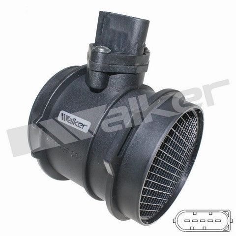Walker Products Mass Air Flow Sensor P/N:245-1123 Fits: Mercedes-benz C43 Amg, Mercedes-benz C55 Amg, Mercedes-benz Cl500, Mercedes-benz Cl55 Amg, Mercedes-benz Cl600, Mercedes-benz Clk430, Mercedes-benz Clk500, Mercedes-benz Clk55 Amg - Image 1