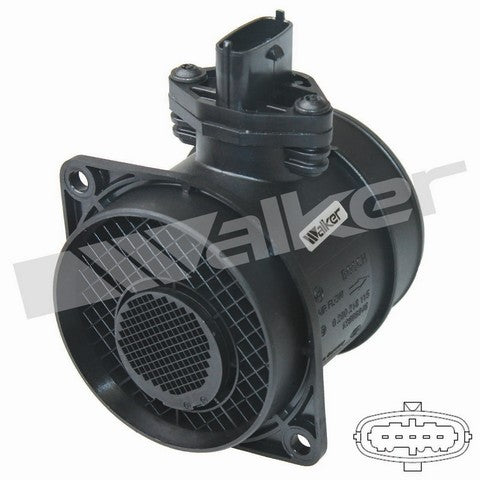 Walker Products Mass Air Flow Sensor P/N:245-1176 Fits: Buick Allure 08-05, Buick Lacrosse 08-05, Buick Rendezvous 06-04, Cadillac Cts 07-05, Cadillac Srx 06-04, Cadillac Sts 07-05 - Image 1