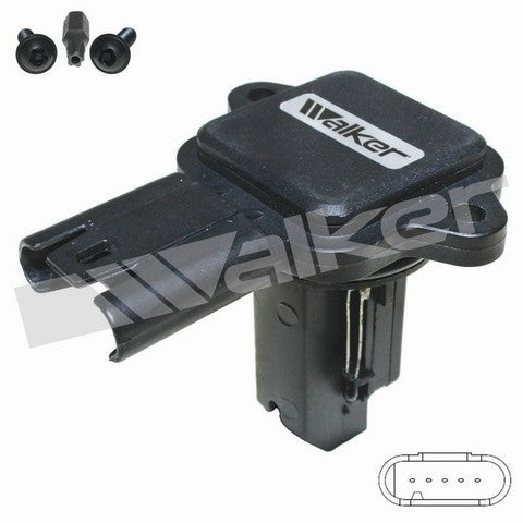 Walker Products Mass Air Flow Sensor P/N:245-1188 Fits: BMW 130i 07-06, BMW 323i 2006, BMW 325i 09-06, BMW 325xi 2006, BMW 330i 07-06, BMW 330xi 2006, BMW 525i 09-04, BMW 525xi 07-06, BMW 530i 08-04, BMW 530xi 07-06, BMW Z4 09-06 - Image 1