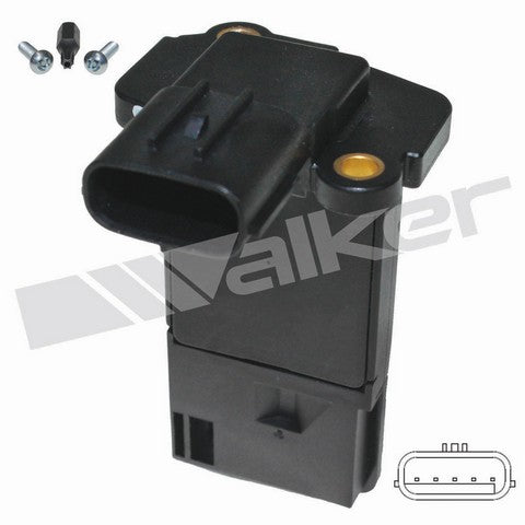Walker Products Mass Air Flow Sensor P/N:245-1194 Fits: Chevrolet C4500 Kodiak, Chevrolet C5500 Kodiak, Chevrolet Express 2500, Chevrolet Express 3500, Chevrolet Express 4500, Chevrolet Silverado 2500 Hd, Chevrolet Silverado 3500 Hd, GMC C4500 Topkick - Image 1