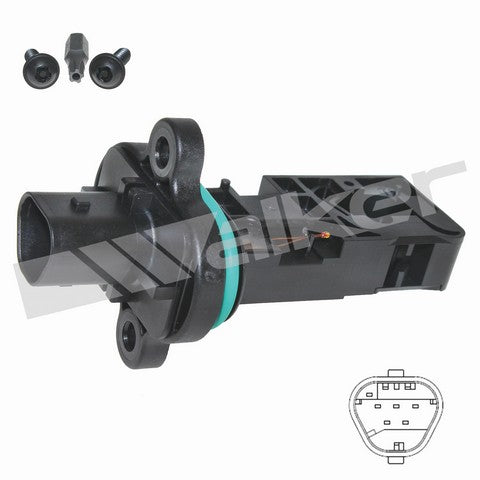 Walker Products Mass Air Flow Sensor P/N:245-1241 Fits: Buick Allure, Buick Lacrosse, Cadillac Elr, Cadillac Srx, Chevrolet Aveo, Chevrolet Camaro, Chevrolet Cruze, Chevrolet Orlando, Chevrolet Sonic, Chevrolet Trax, Chevrolet Volt - Image 1