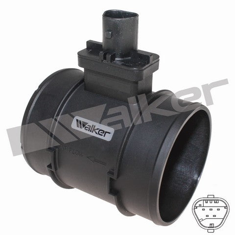 Walker Products Mass Air Flow Sensor P/N:245-1253 Fits: Chevrolet Aveo 11-09, Chevrolet Aveo5 11-09, Pontiac G3 10-09, Pontiac G3 Wave 2009 - Image 1