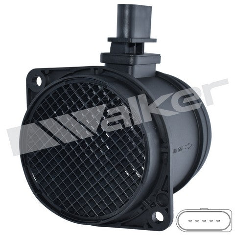 Walker Products Mass Air Flow Sensor P/N:245-1286 Fits: Audi Q7 10-07, Audi Tt Quattro 15-11, Audi Tts Quattro 15-09, Volkswagen Cc 11-09, Volkswagen Passat 10-06, Volkswagen Passat 13-12, Volkswagen Passat Cc 12-09, Volkswagen Touareg 10-07 - Image 1