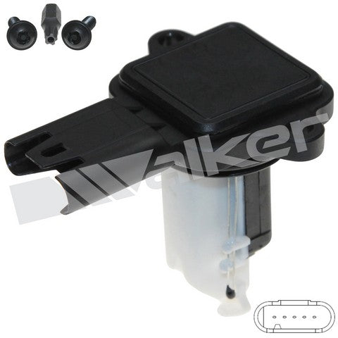 Walker Products Mass Air Flow Sensor P/N:245-1290 Fits: BMW 125i, BMW 128i, BMW 130i, BMW 323i, BMW 325i, BMW 328i, BMW 328i Xdrive, BMW 328xi, BMW 330i, BMW 525i - Image 1