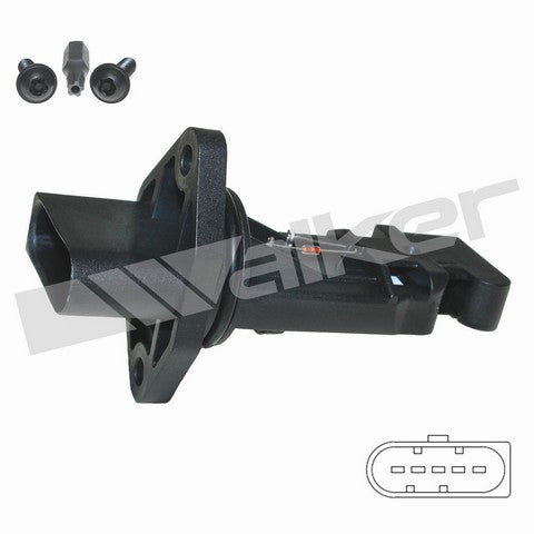 Walker Products Mass Air Flow Sensor P/N:245-2106 Fits: Porsche Cayenne 06-03, Volkswagen Beetle 10-06, Volkswagen Bora 09-06, Volkswagen Jetta 08-05, Volkswagen Jetta 2010, Volkswagen Phaeton 06-04, Volkswagen Rabbit 09-06 - Image 1