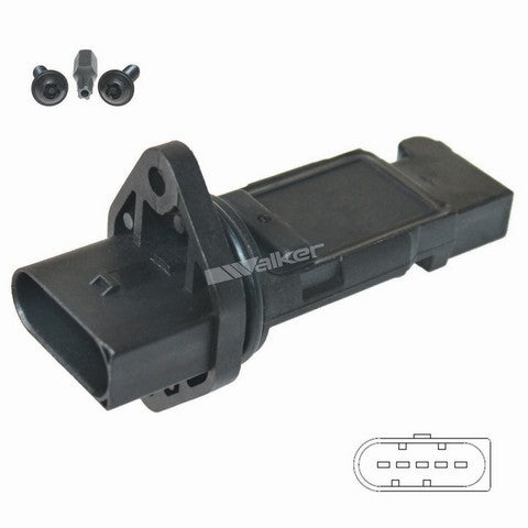 Walker Products Mass Air Flow Sensor P/N:245-2213 Fits: Volkswagen Beetle 06-05, Volkswagen Golf 06-04, Volkswagen Jetta 06-04 - Image 1
