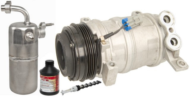 Four Seasons A/C Compressor Kit P/N:2490PK Fits: Cadillac Escalade, Cadillac Escalade Ext, Chevrolet Avalanche 1500, Chevrolet Avalanche 2500, Chevrolet C3500hd, Chevrolet Silverado 1500, Chevrolet Silverado 1500 Hd, Chevrolet Silverado 2500 - Image 1