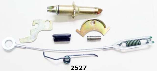 Better Brake Parts Drum Brake Self-Adjuster Repair Kit P/N:2527K Fits: Chrysler TOWN &amp; COUNTRY, Dodge Caravan, Dodge Dakota, Dodge Dart, Dodge Grand Caravan, Dodge Mini Ram, Jeep Cherokee, Jeep Comanche, Jeep Wagoneer, Jeep Wrangler - Image 1