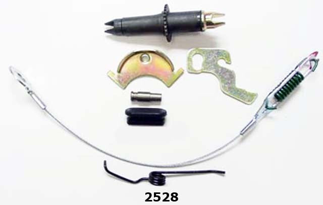 Better Brake Parts Drum Brake Self-Adjuster Repair Kit P/N:2528K Fits: Chrysler Cordoba, Chrysler Fifth Avenue, Chrysler Imperial, Chrysler Lebaron, Chrysler New Yorker, Chrysler Newport, Chrysler TOWN &amp; COUNTRY, Dodge A100, Dodge A100 Pickup - Image 1