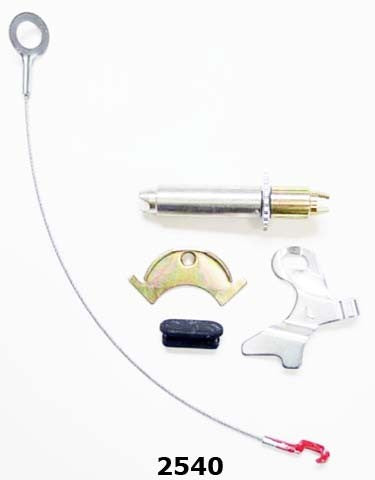 Better Brake Parts Drum Brake Self-Adjuster Repair Kit P/N:2540K Fits: Dodge W100 Pickup, Ford Bronco, Ford F-100, Ford P-100, International 100, International 150, International M700, International M800, International M800 Navy - Image 1