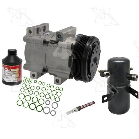 Four Seasons A/C Compressor Kit P/N:2558NK Fits: Ford Bronco 1996, Ford F-150 1996, Ford F-250 97-96, Ford F-250 Hd 1997, Ford F-350 97-96, Ford F-53 Motorhome Chassis 97-96 - Image 1