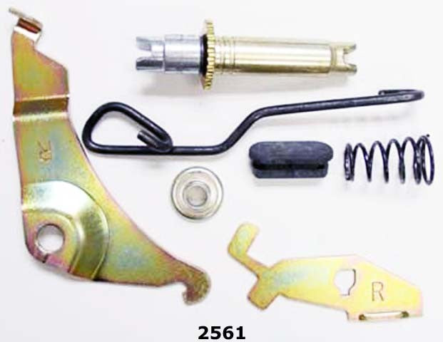 Better Brake Parts Drum Brake Self-Adjuster Repair Kit P/N:2561K Fits: Buick Century, Buick Lesabre, Buick Regal, Buick Riviera, Chevrolet Bel Air, Chevrolet Caprice, Chevrolet El Camino, Chevrolet Impala, Chevrolet Malibu, Chevrolet Monte Carlo - Image 1