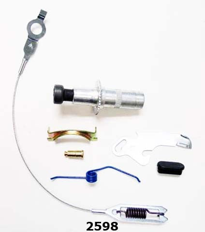 Better Brake Parts Drum Brake Self-Adjuster Repair Kit P/N:2598K Fits: Dodge B1500, Dodge B2500, Dodge B350, Dodge B3500, Dodge D250, Dodge D350, Dodge Ram 1500 Van, Dodge Ram 2500, Dodge Ram 2500 Van - Image 1